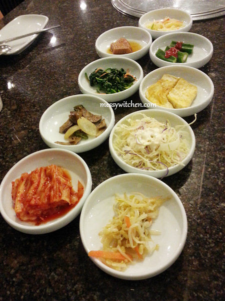 Banchan @ Todam Korean BBQ Restaurant